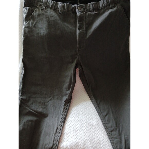 Carhartt Relaxed Fit Jean Pants Mens Size 48x32 Gray Cotton Full Lined Cargo - Picture 3 of 16